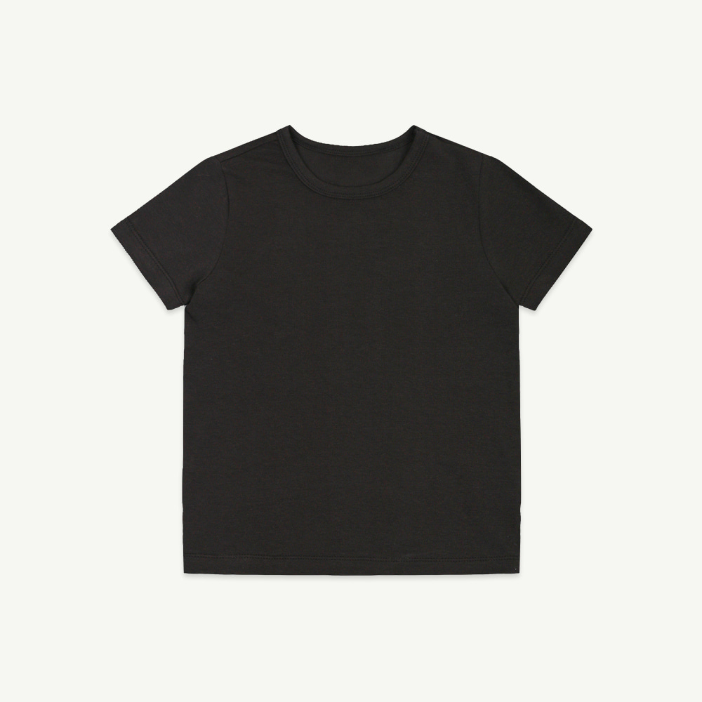 22 S/S Basic t-shirt - black ( 3차 입고, 당일 발송 )