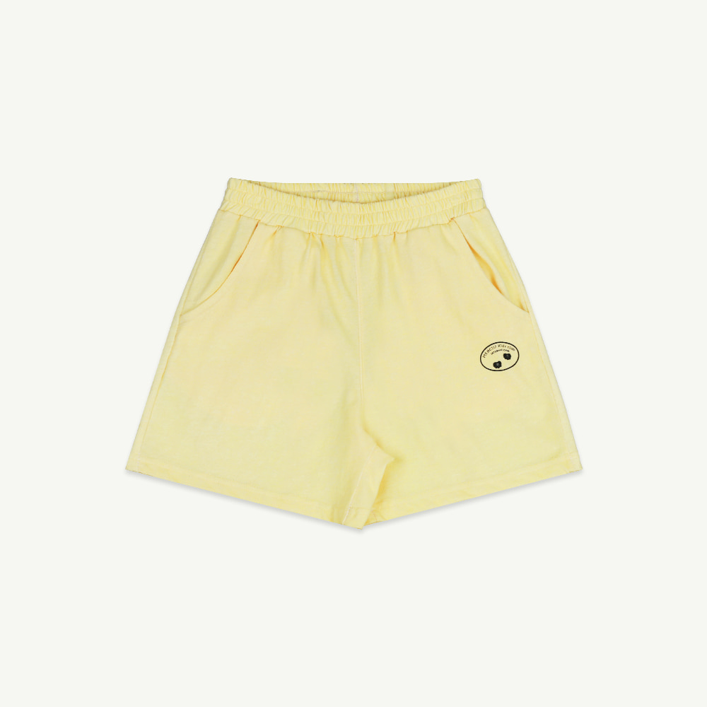 22 S/S Kids club shorts - yellow ( 2차 입고, 당일 발송 )