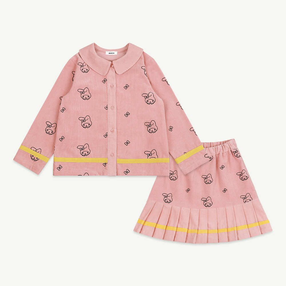 [MERCIU X My Melody] 22 F/W Embroidery set ( UP TO 30, 당일 발송 )