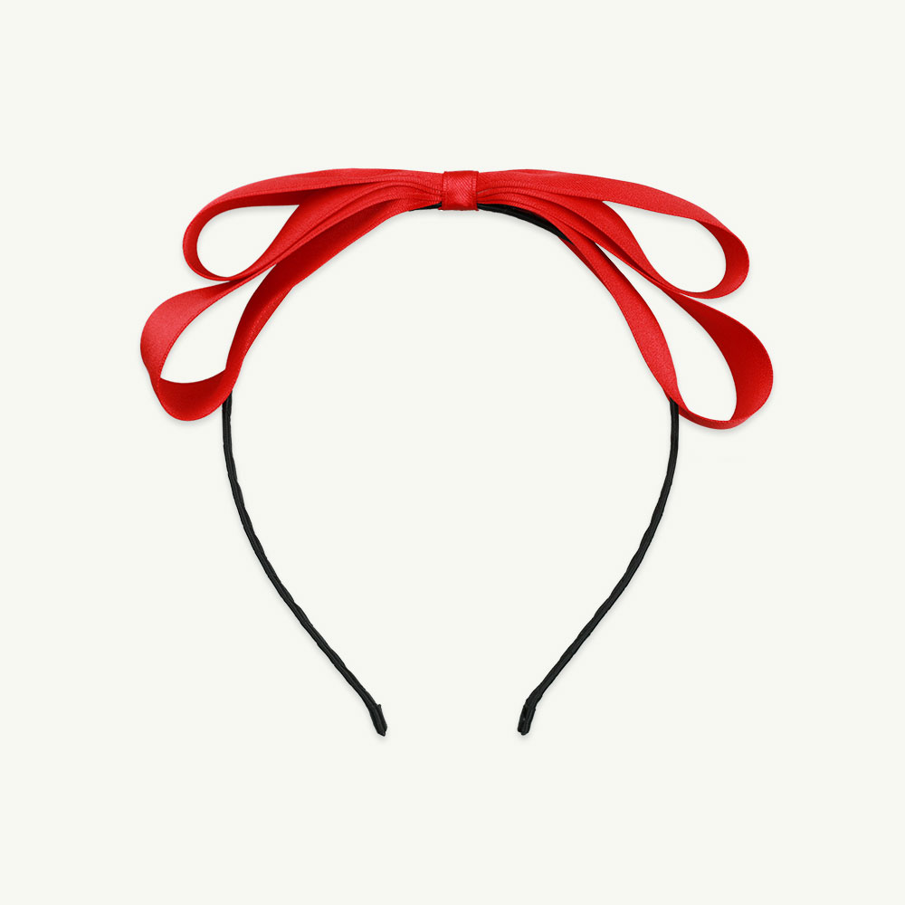 23 S/S Ribbon head band - red ( 2차 입고, 당일 발송 )