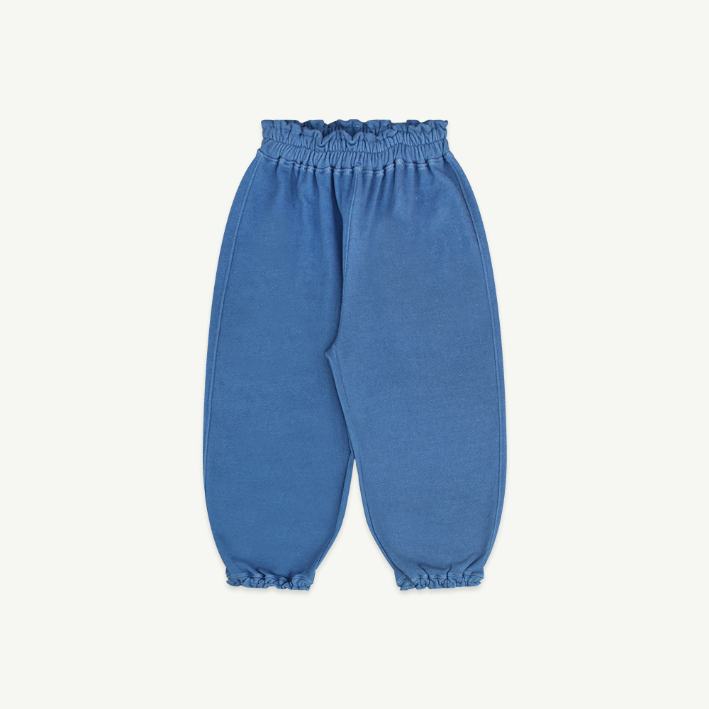 Blue frill jogger pants_MR24S5007