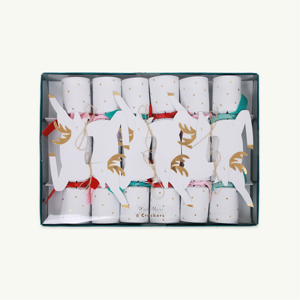 [MeriMeri] Leaping reindeer medium crackers ( set of 6 ) ( 당일 발송 )