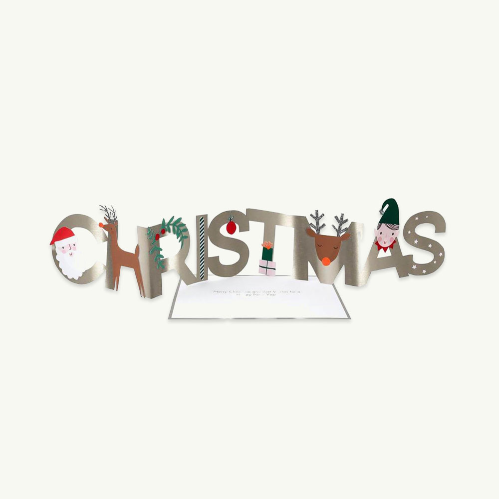 [MeriMeri] Christmas Concertina Card ( 당일 발송 )