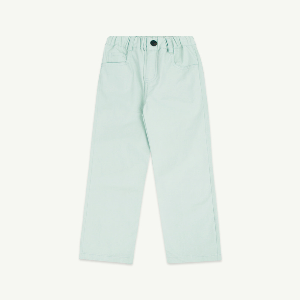 22 S/S Cotton pants - mint