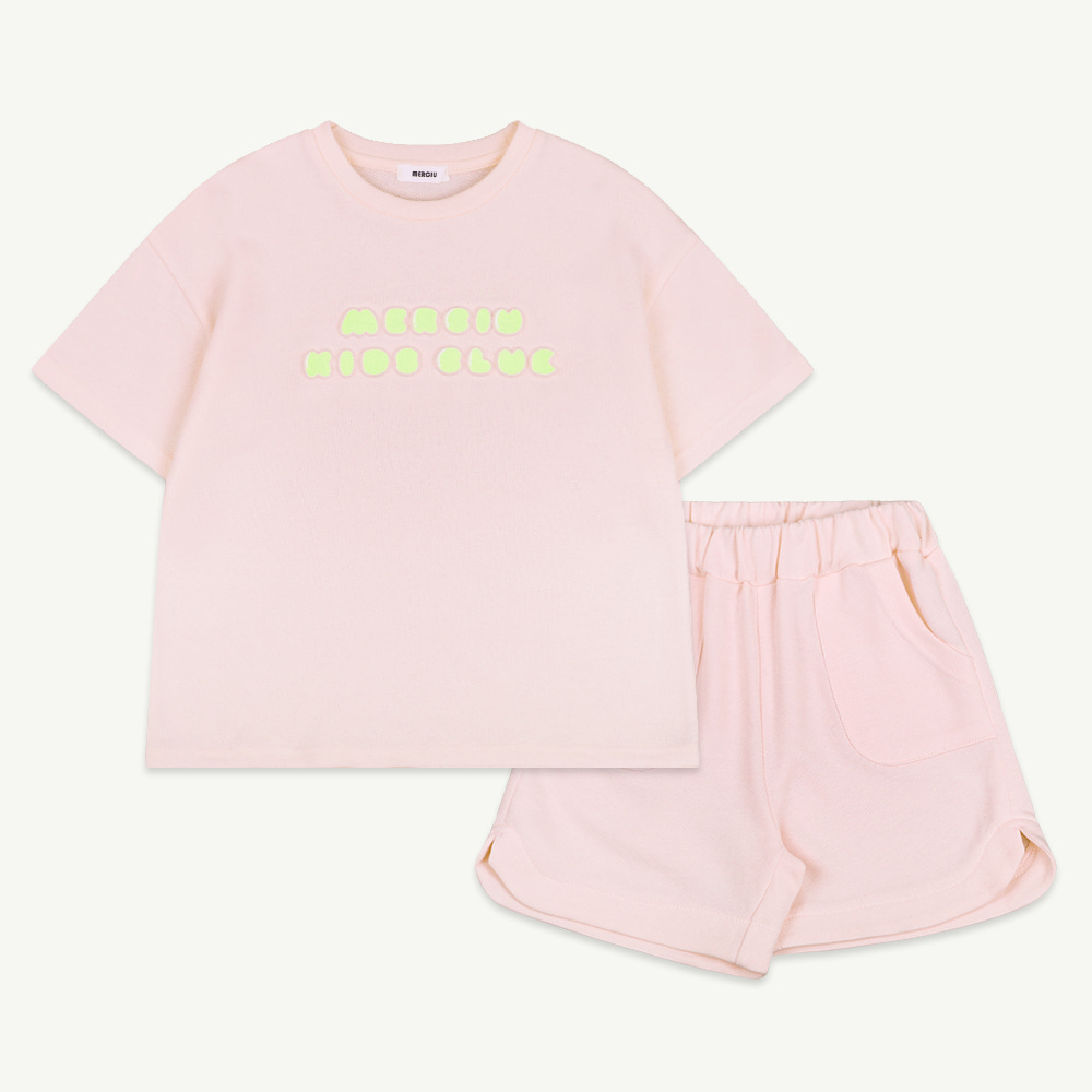 22 S/S Merciu summer set - pink ( 2차 입고, 당일 발송 )