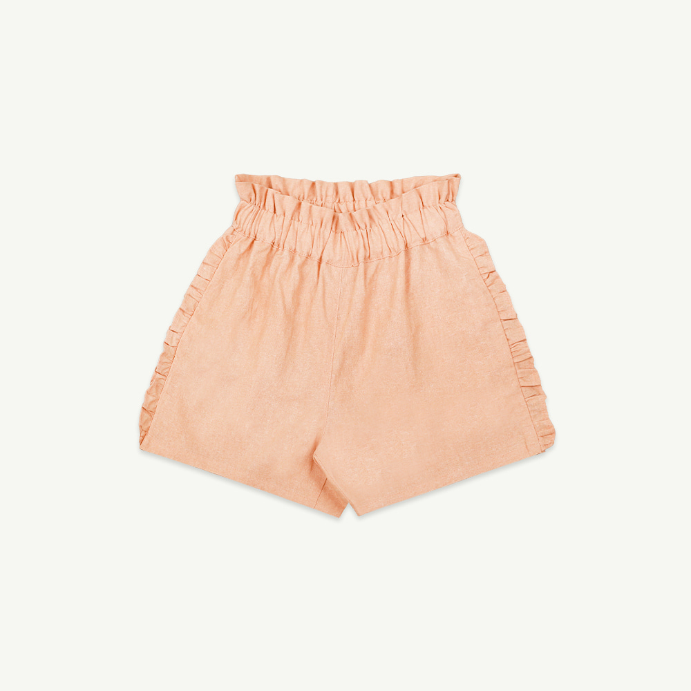22 S/S Frill shorts - orange