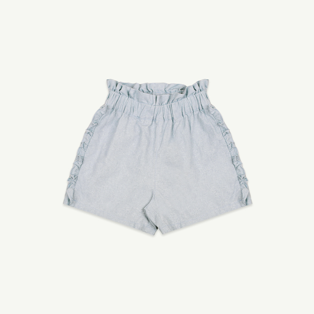 22 S/S Frill shorts - blue ( 2차 입고, 당일 발송 )