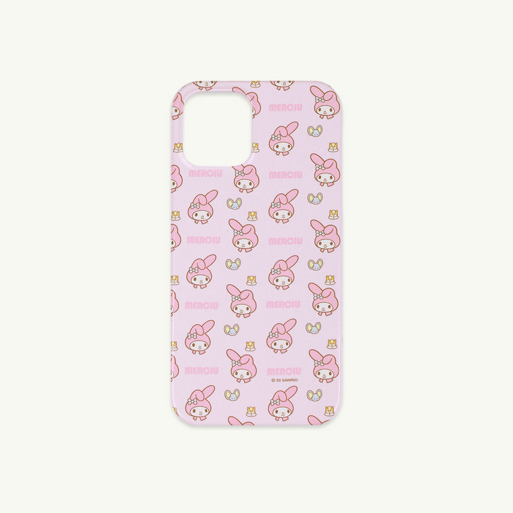 [MERCIU X My Melody] 22 S/S Phone case - pattern ( 마지막 재입고 오픈 )
