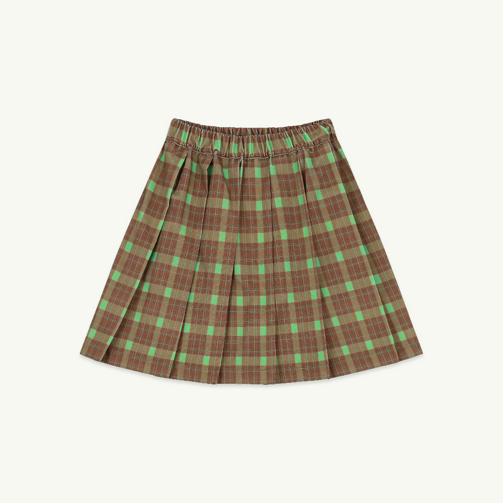 22 F/W Check pleats skirt ( 2차 입고, 당일 발송 )