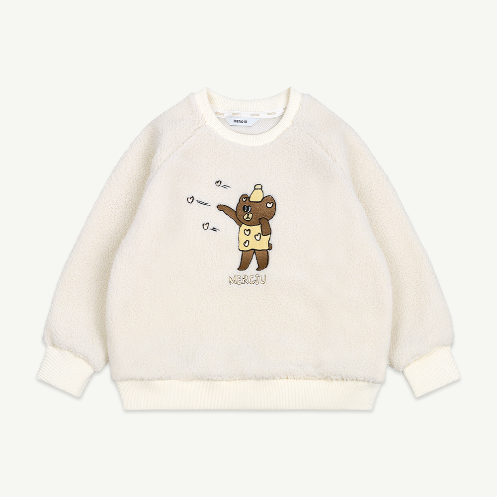22 F/W Bear fur sweatshirt ( 2차 입고, 당일 발송 )