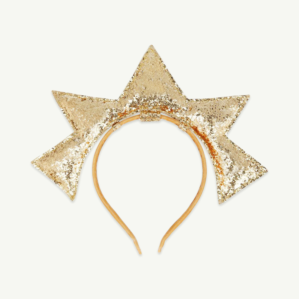 [MeriMeri] Gold Puffy Star Headband ( 당일 발송 )