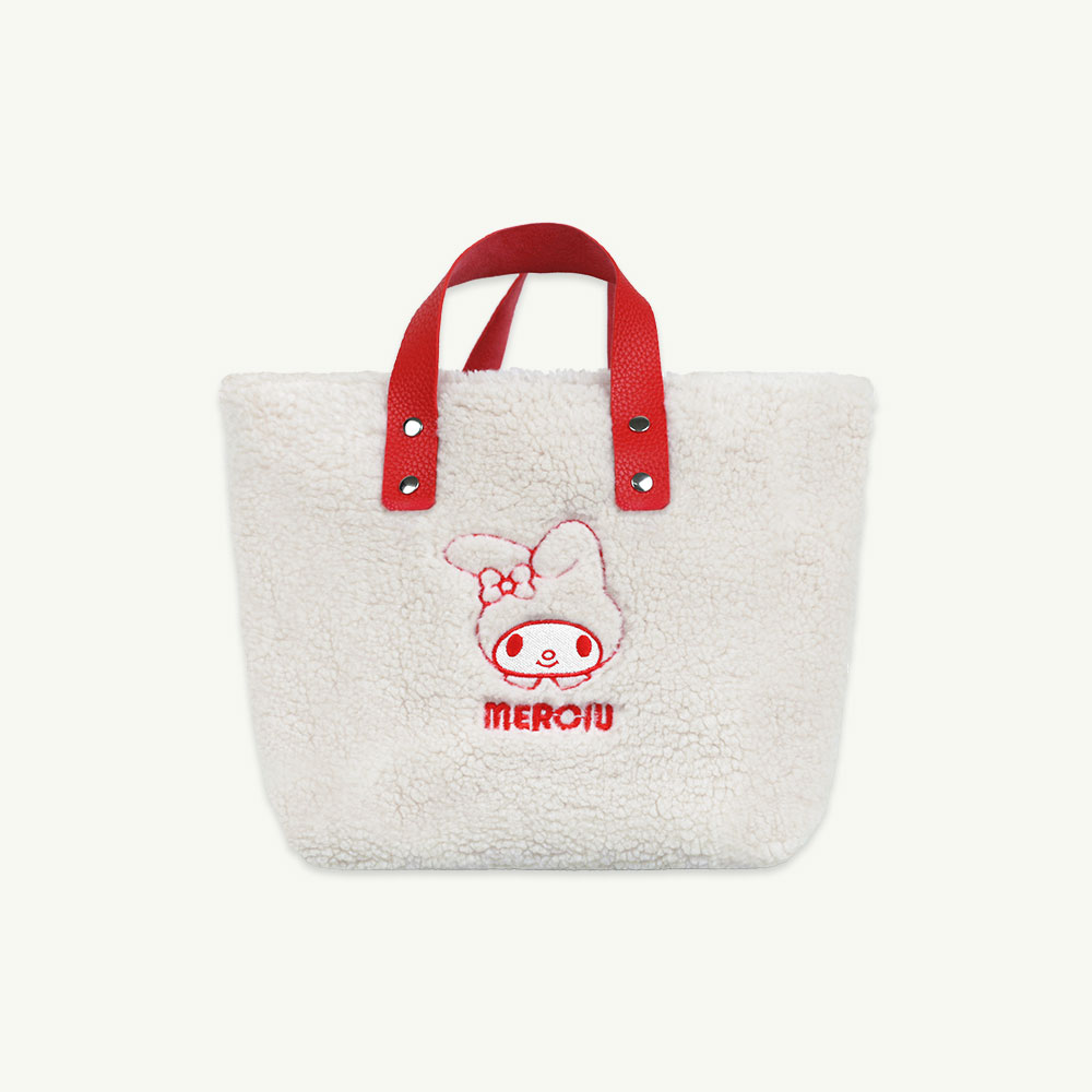 [MERCIU X My Melody] 22 F/W Fur bag  ( 3차 프리오더, 11월 23일까지만 주문 가능 )