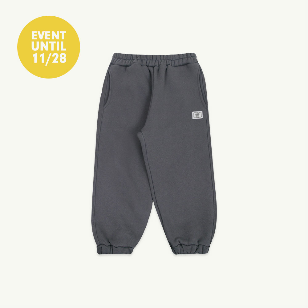 22 F/W Napping jogger pants - charcoal ( 2차 입고, 당일 발송 )