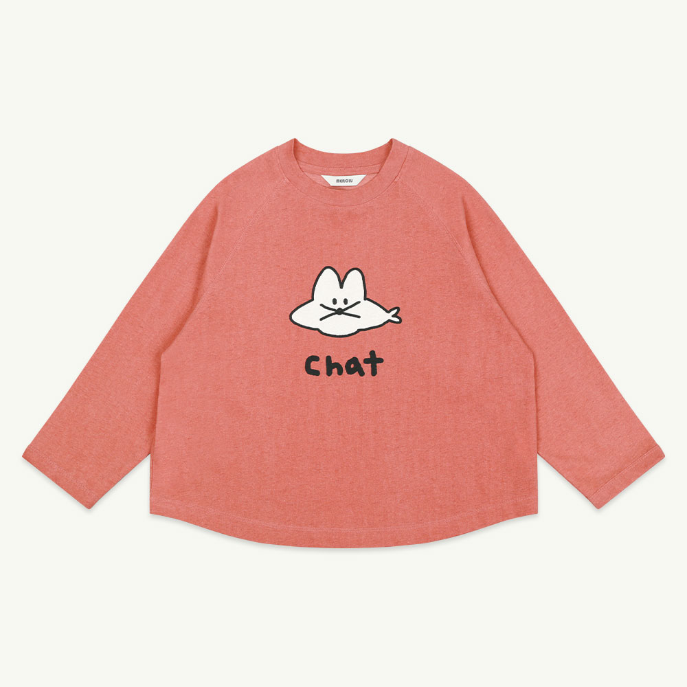 23 S/S Cat t-shirt - red ( 4차 입고, 당일 발송 )