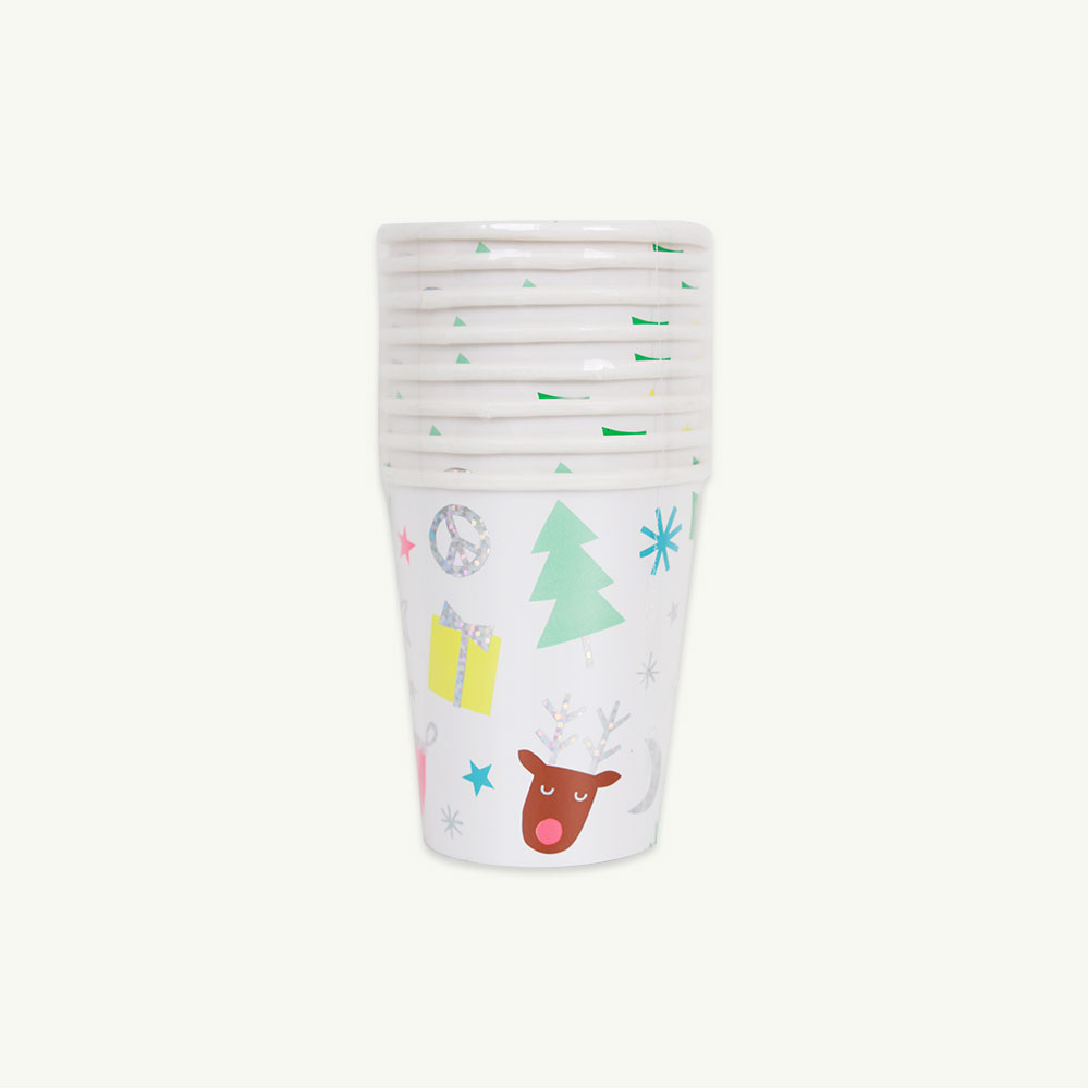 [MeriMeri] Festive fun cups ( 8 pcs ) ( 당일 발송 )