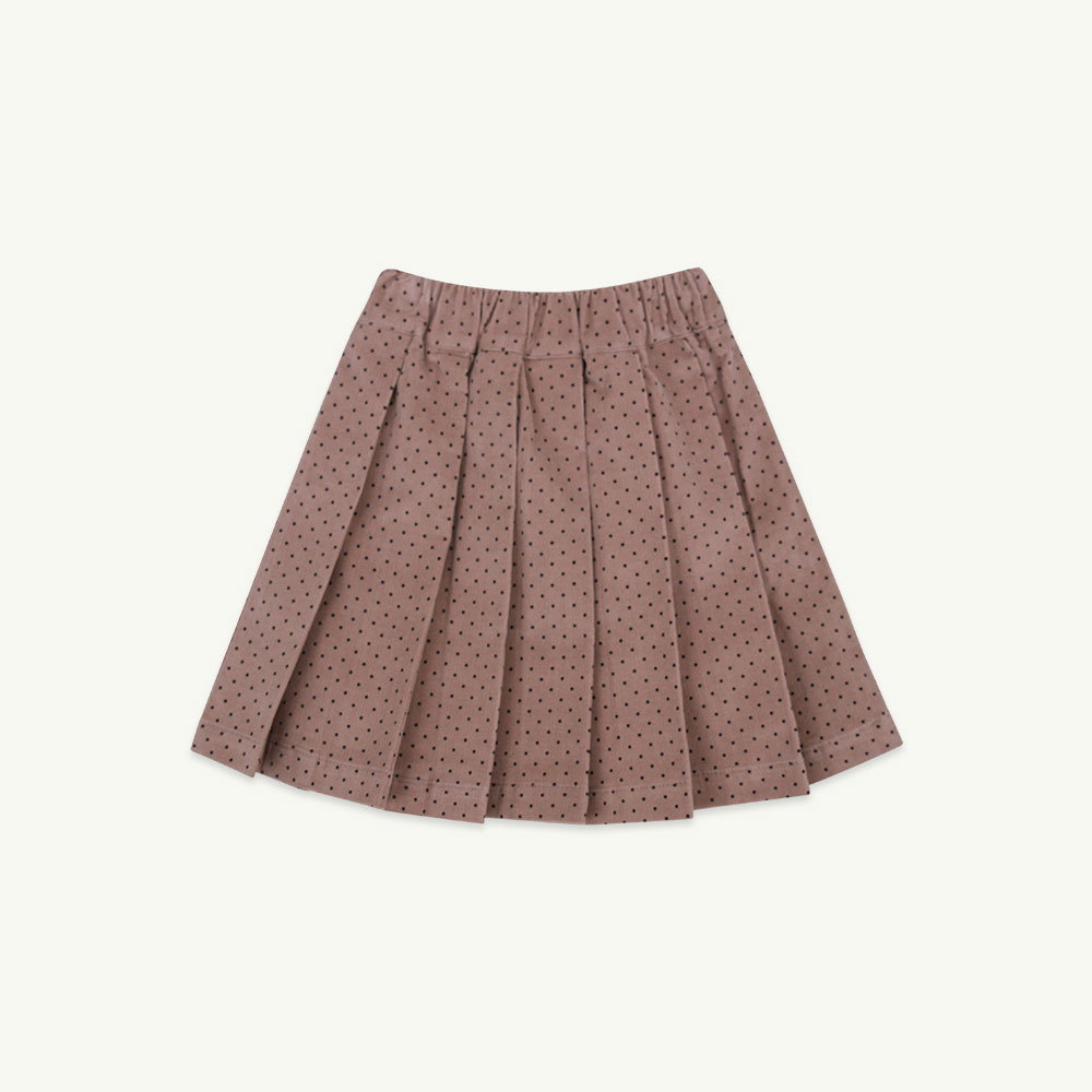Dot pleats skirt ( 90/100/110 가능, 당일발송 )
