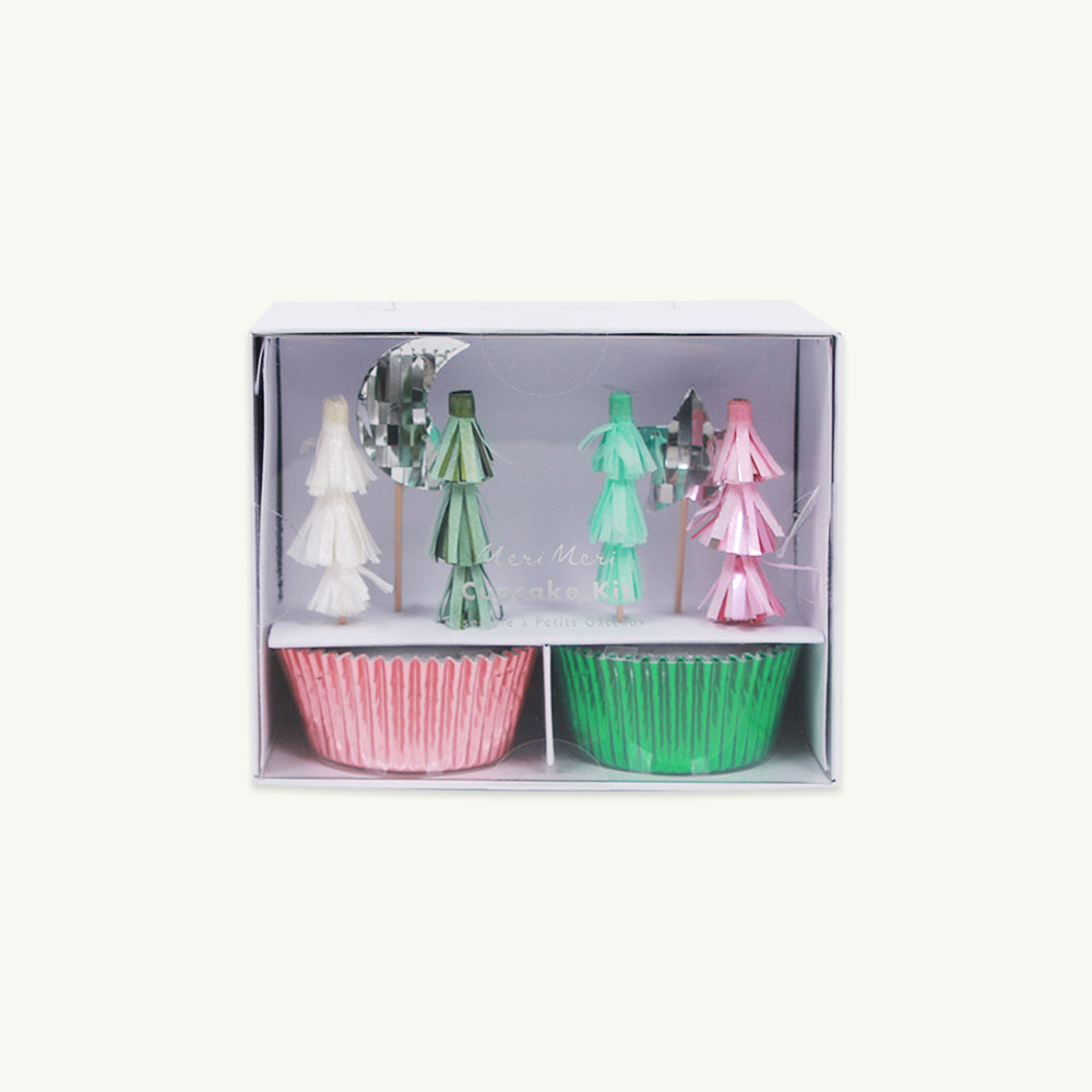 [MeriMeri] Festive Tree Cupcake Kit ( 당일 발송 )