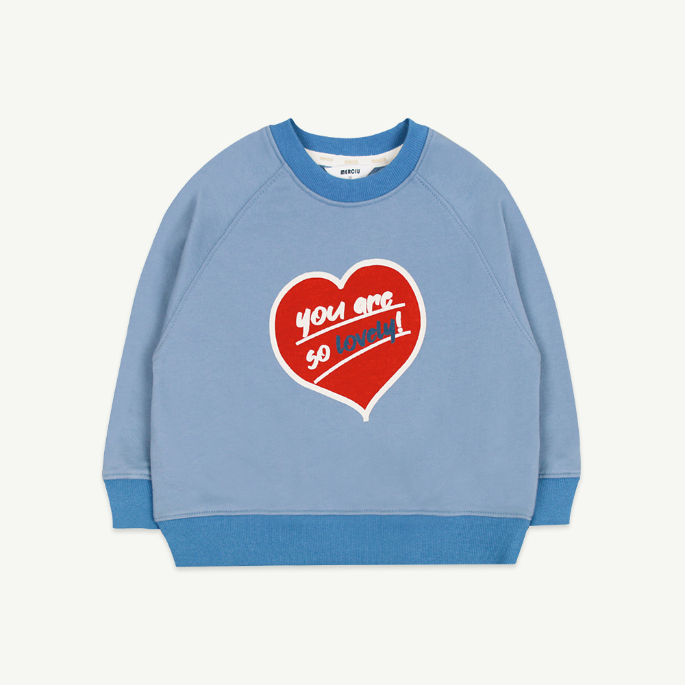 Vintage heart sweatshirt