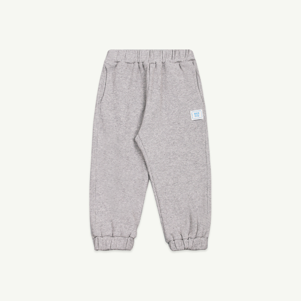 22 S/S Waffle jogger pants - gray ( up to 40%, 8월 15일까지 )