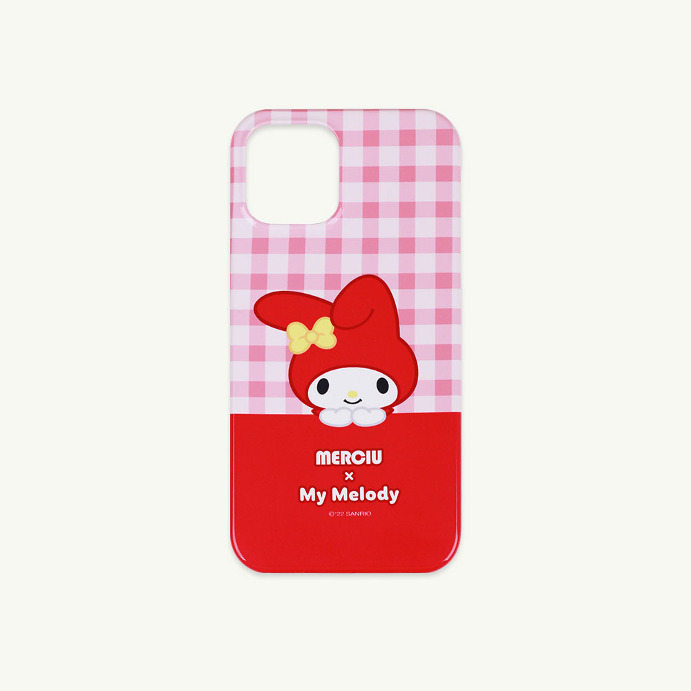 [MERCIU X My Melody] 22 S/S Phone case - My Melody ( 마지막 재입고 오픈 )