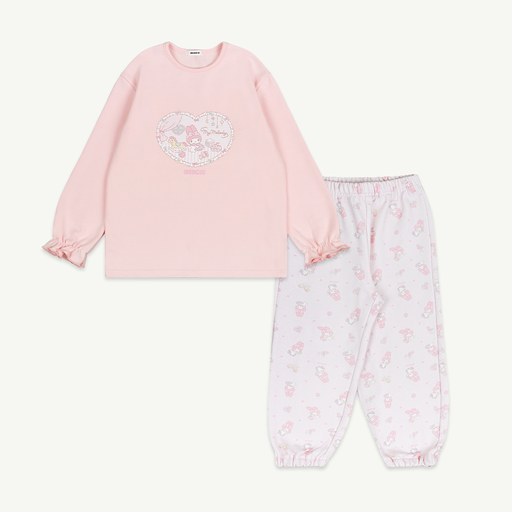 [MERCIU X My Melody] 22 F/W Pajama set ( UP TO 30, 당일 발송 )