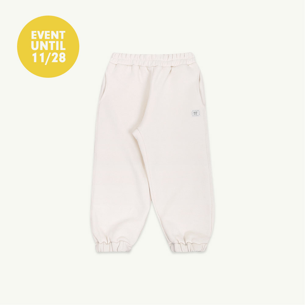 22 F/W Napping jogger pants - ivory ( 2차 입고, 당일 발송 )