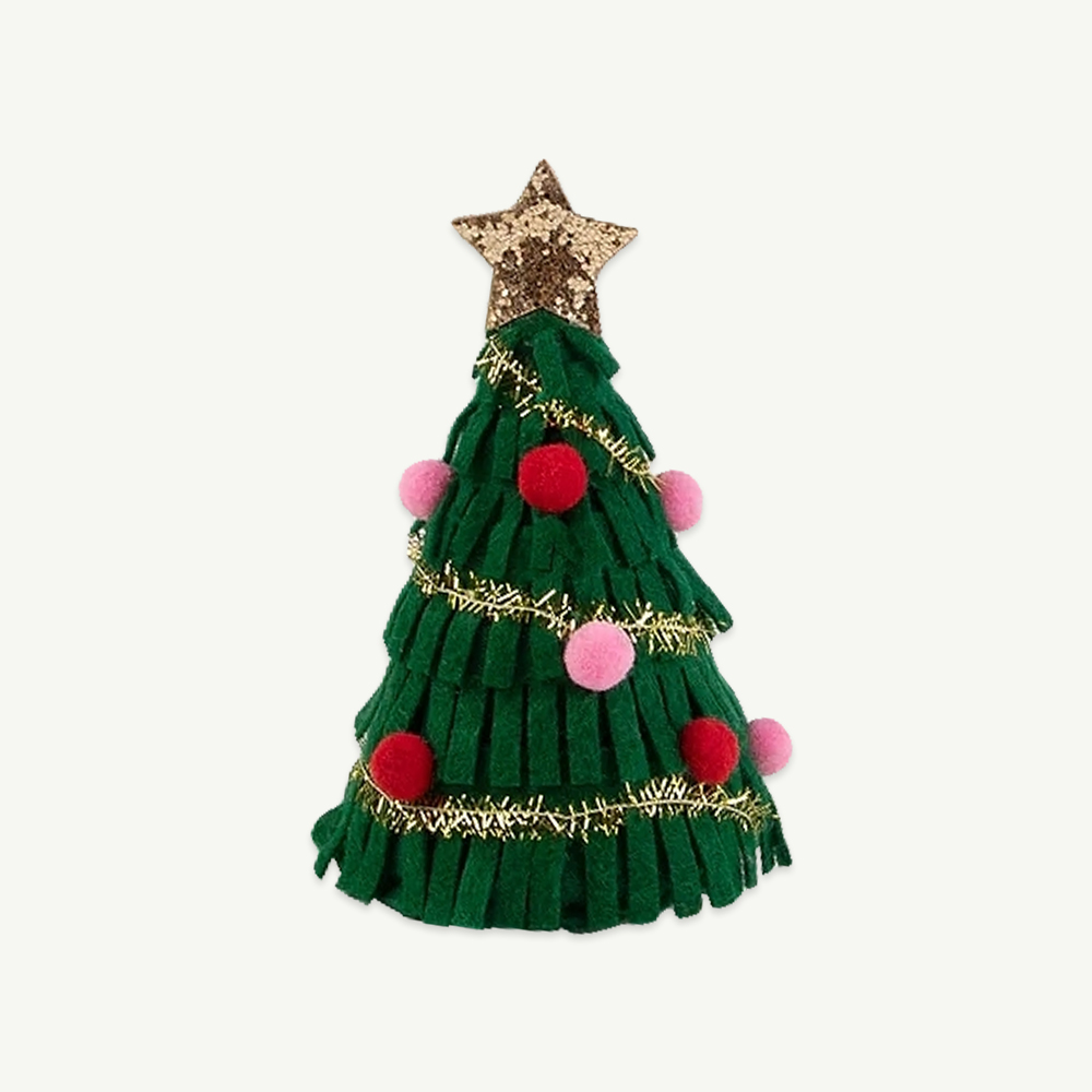 [MeriMeri] Big Christmas Tree Hair Clip ( 당일 발송 )