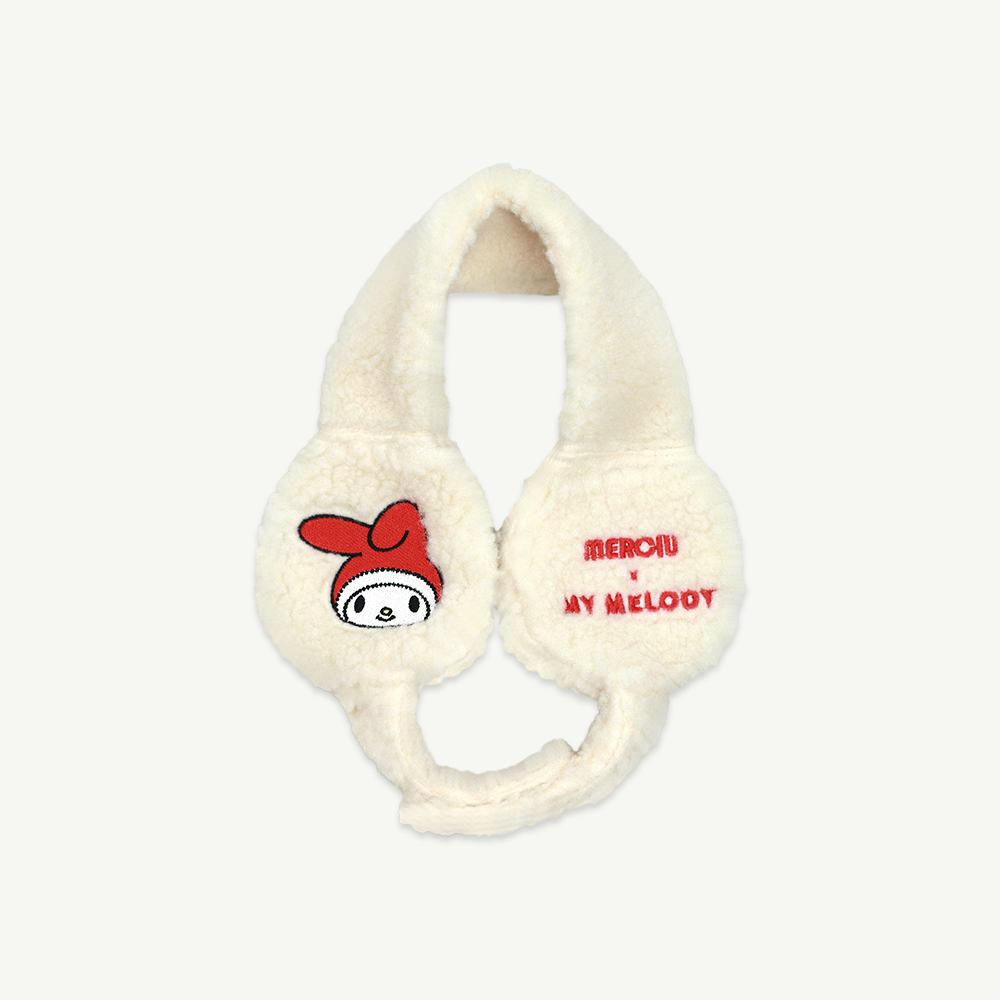 [MERCIU X My Melody] 22 F/W Fur ear muffs ( 3차 프리오더, 단 하루만 주문가능 )