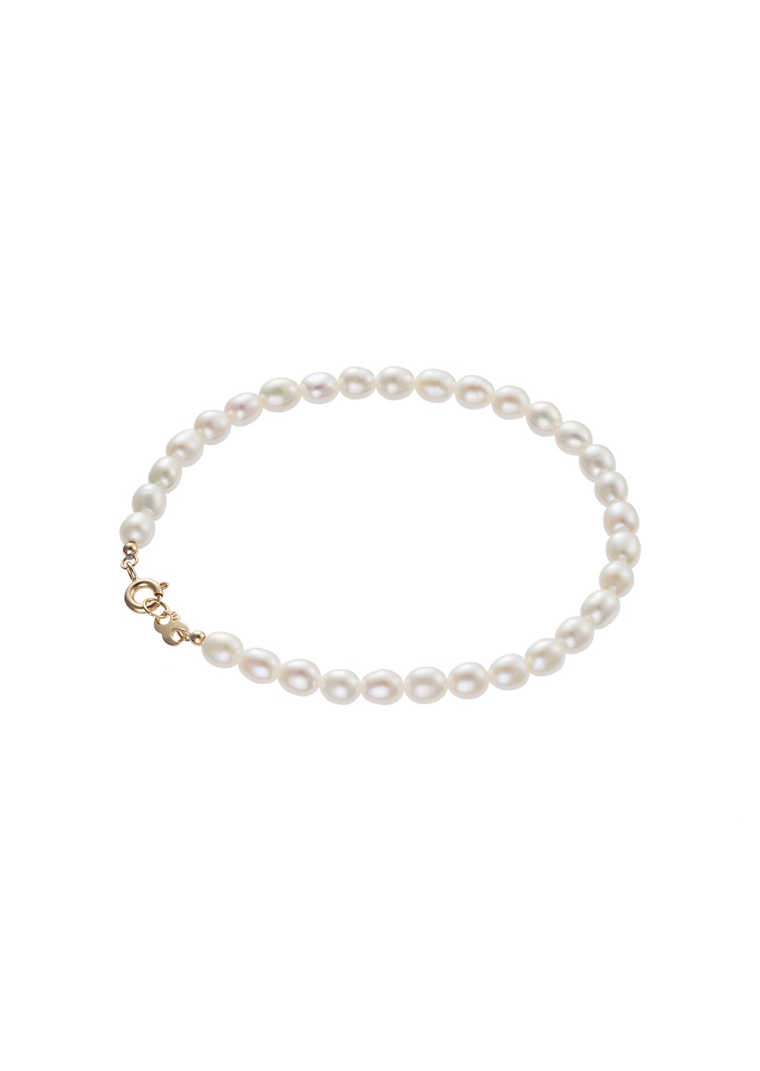 [14K] Classique Pearl Bracelet
