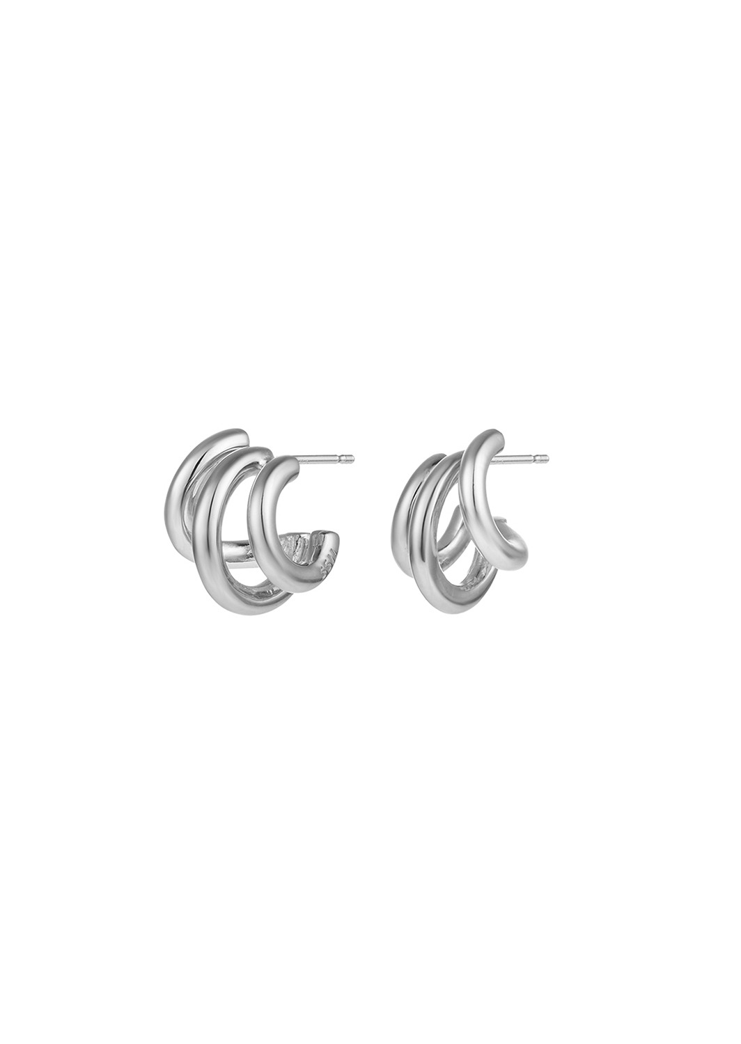 ピアス SSIL 3 Line Hoops_S 3 Line Hoops_S - SSIL