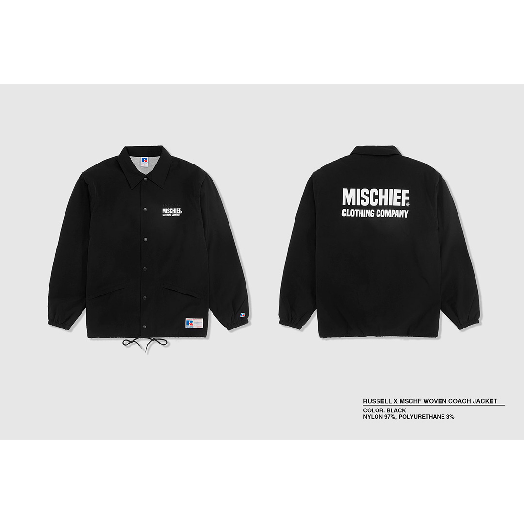 RUSSELL x MISCHIEF | PRODUCT CATALOGUE