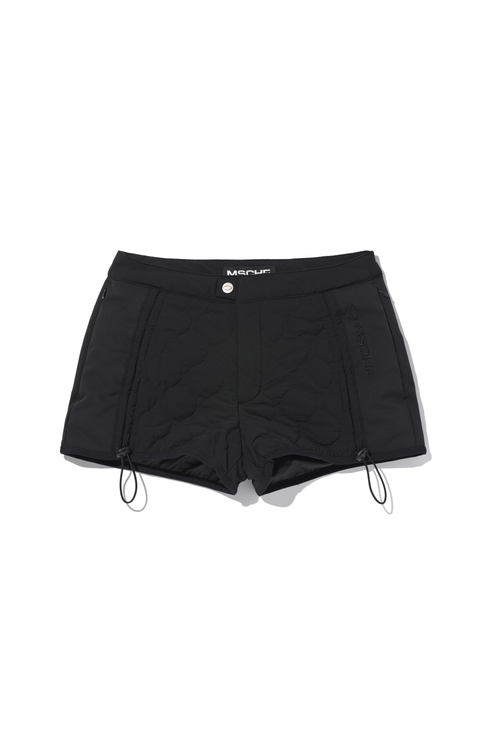 QUILTED SHORTS_BLACK