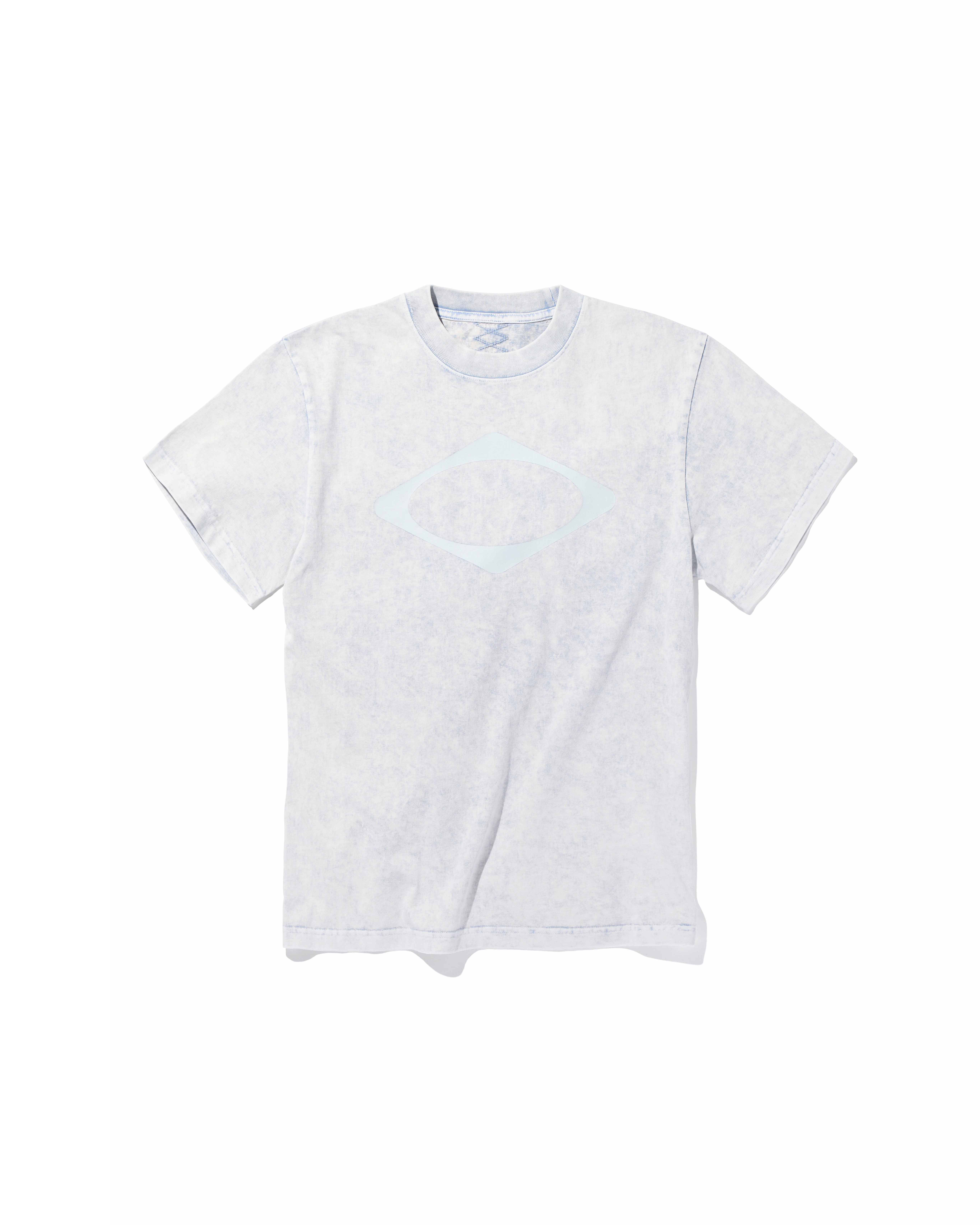 RHOMBUS WASHED BASIC T-SHIRT_WASHED BLACK - MISCHIEF