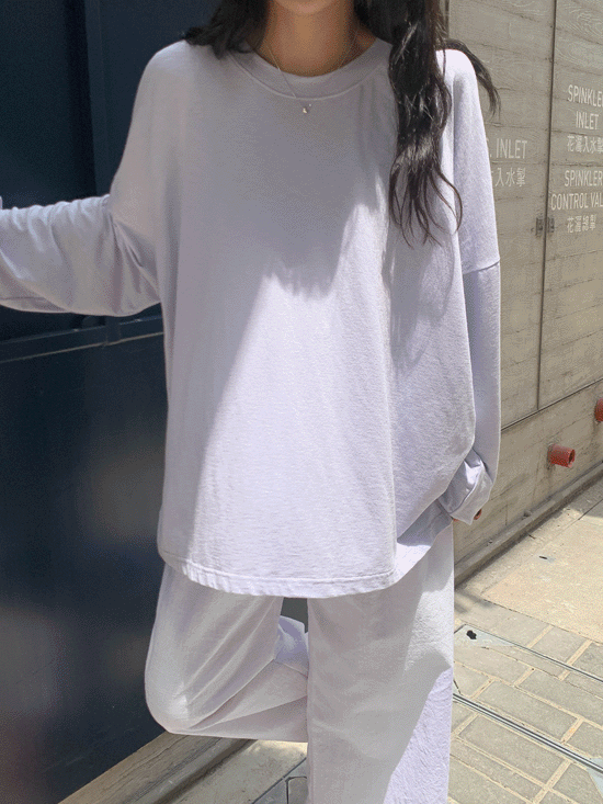[여름긴팔티][MADE] 디토 썸머 긴팔 티셔츠 (3color)