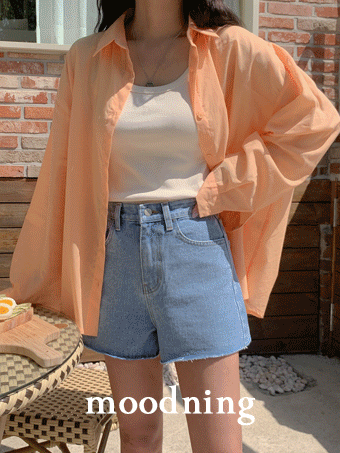 [MADE] 웨일 썸머 아사 셔츠 (orange 착장 추가)