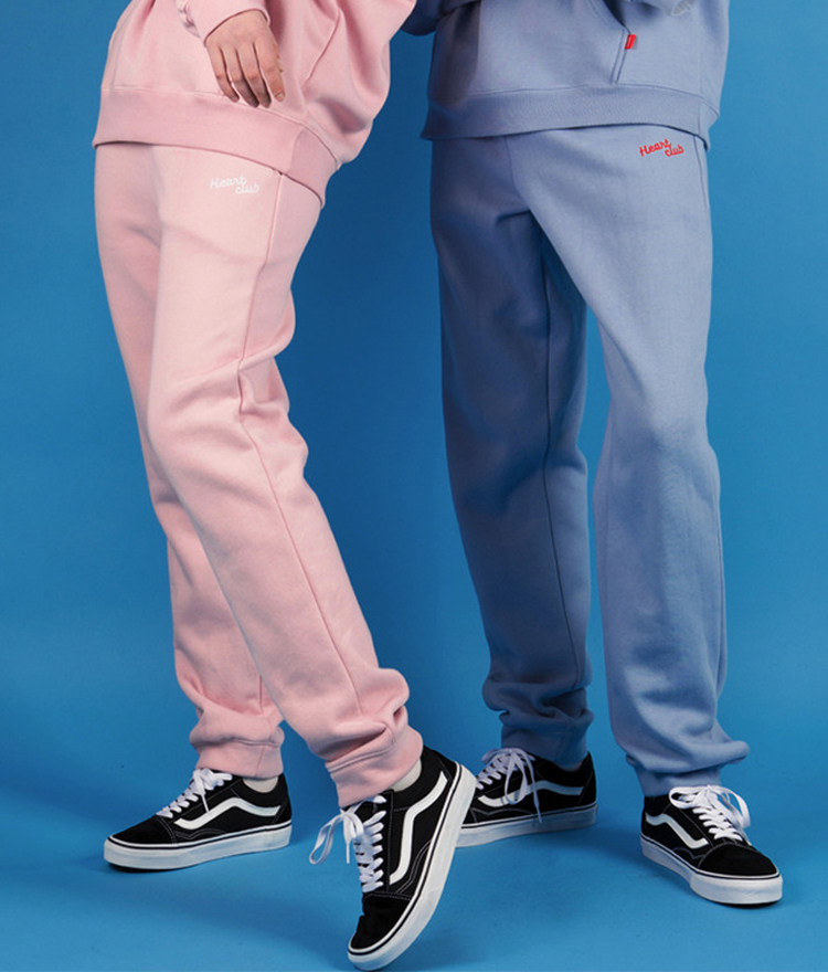 HEART CLUBEmbroidered Logo Sweatpants