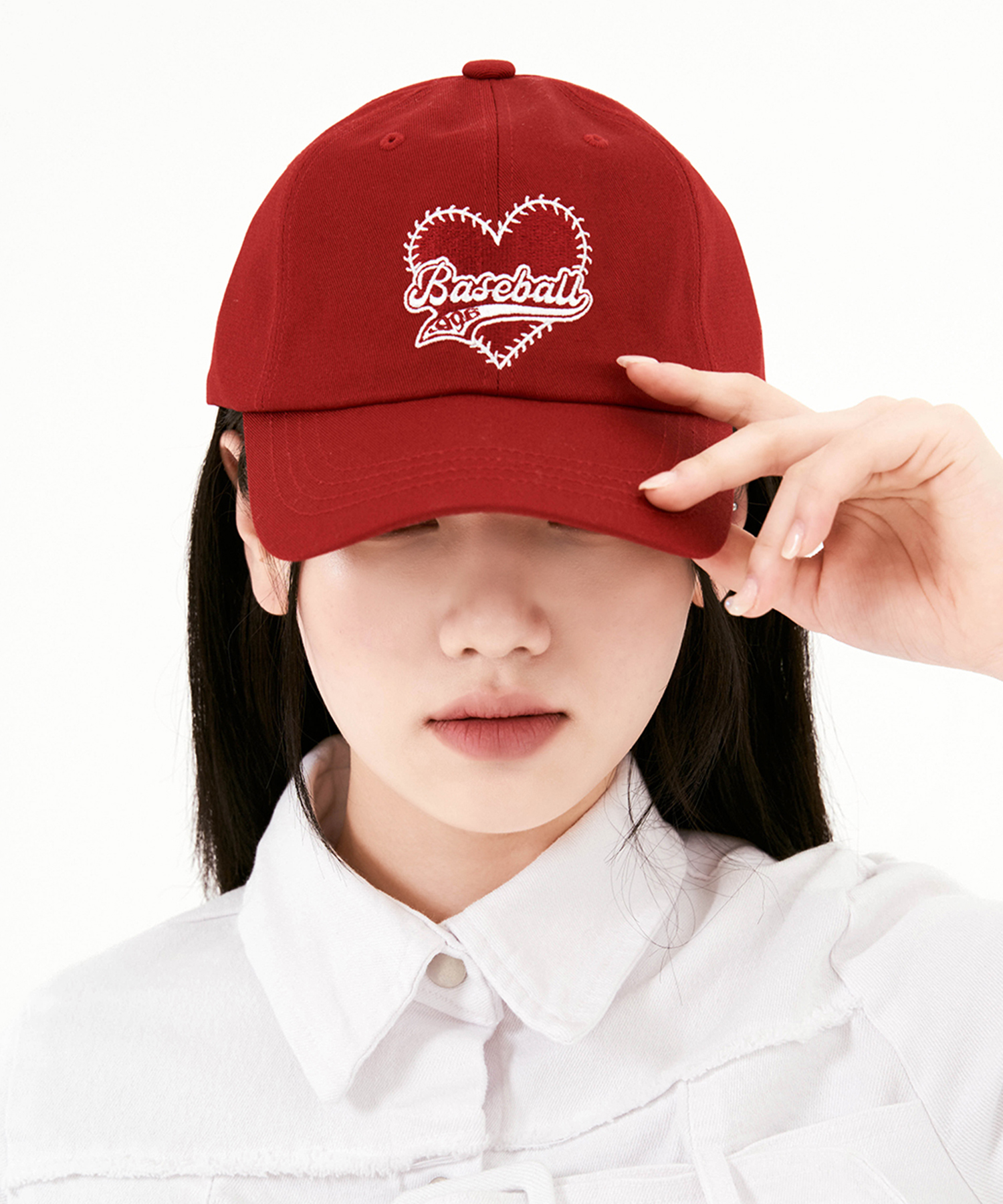 61401 Embroidered Color Block Baseball Cap