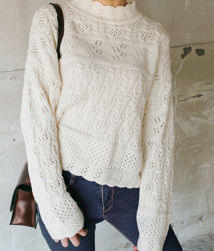 Lily lace sweater