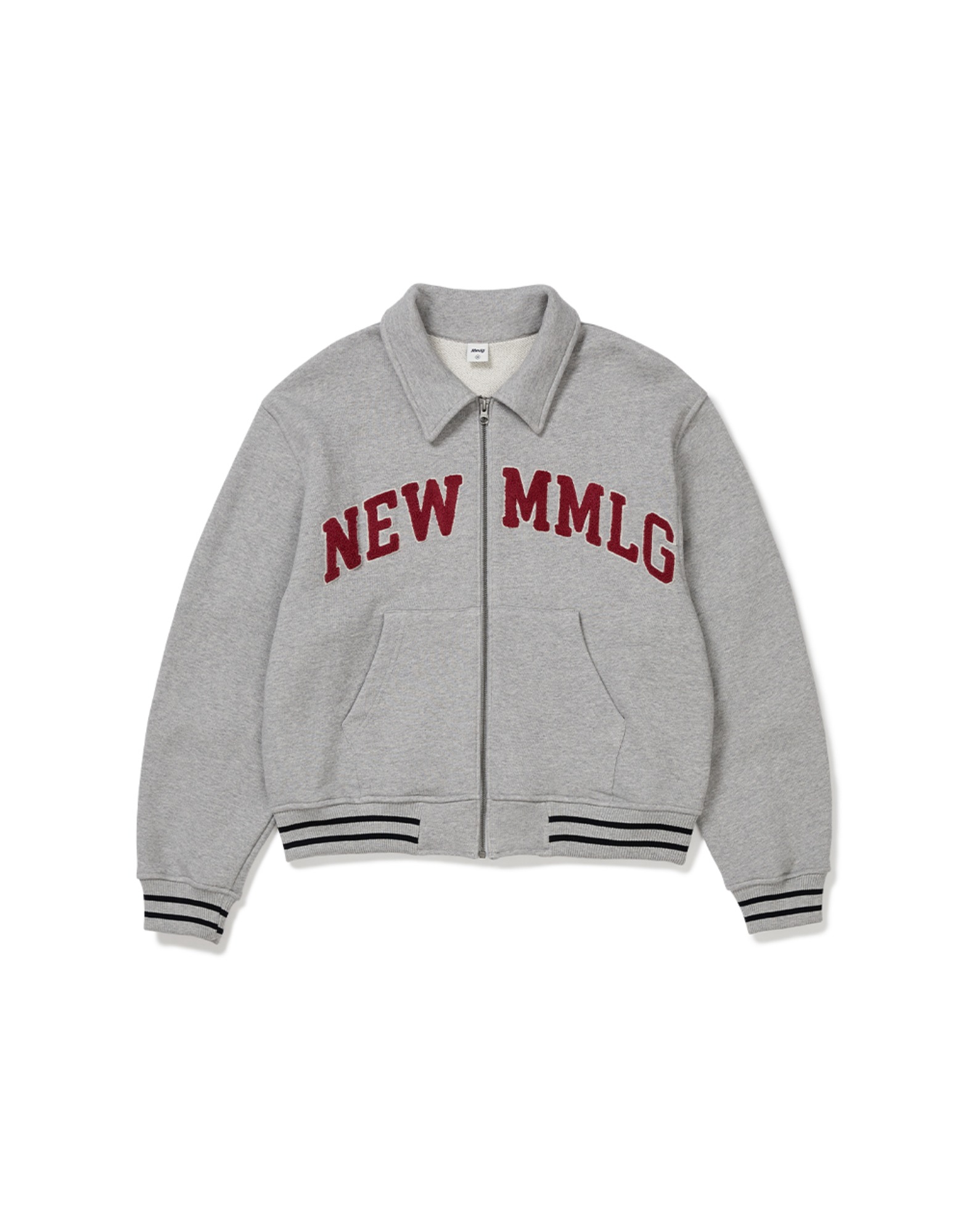 ☆韓国の人気☆【87MM】☆[Mmlg] WOOL VARSITY JUMPE.R☆ 87MM_SEOUL｜OFFICIAL SHOP｜NEW WAVE STREET CULTURE
