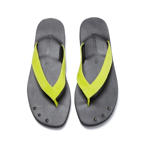 MW Thong Sandal with anklet (LIME)