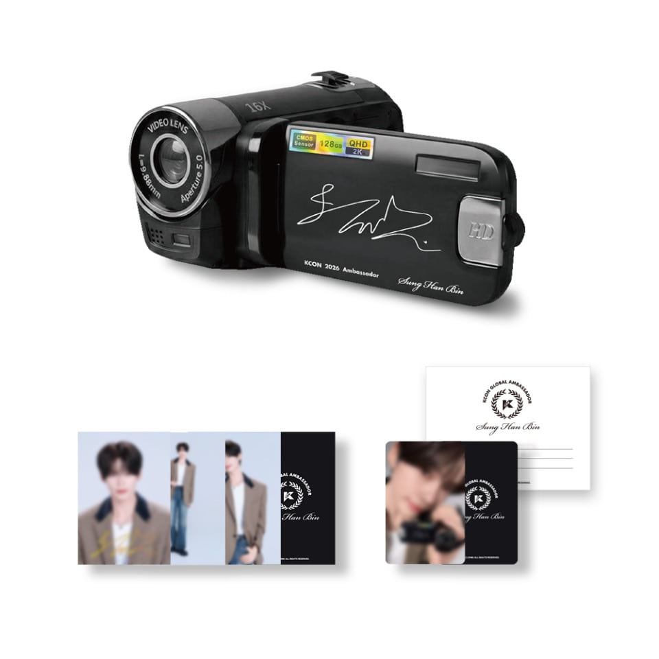kcon2026 ハンビン AMBASADOR'S CAMCORDER SET AMBASSADOR [KCON JAPAN 2026] KCON AMBASSADOR'S CAMCORDER SET