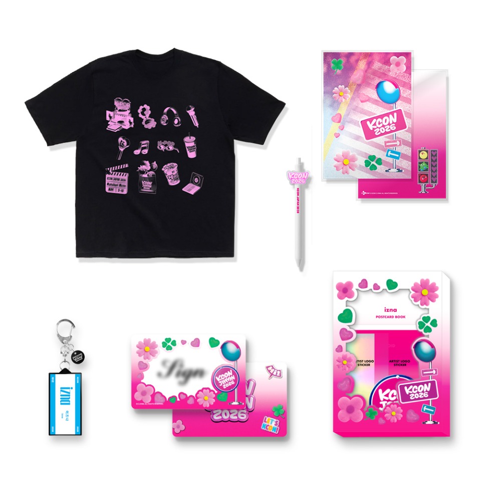 izna [KCON JAPAN 2026] [LIMITED] SIGNED OFFICIAL MD PACKAGE - Mnet