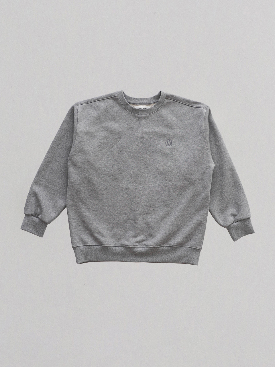 midnight basic sweatshirt - gray
