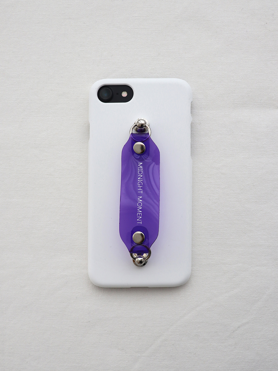 clear case - purple