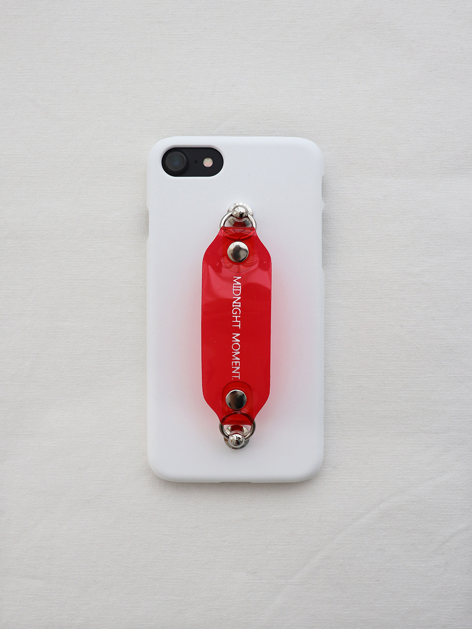 clear case - red