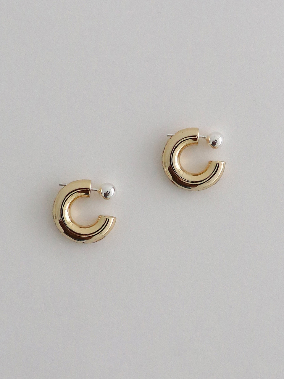 [delivery 12/15] curve earring - mix