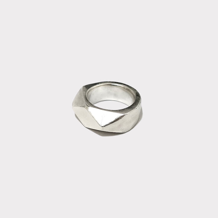 [silver925] polygon ring