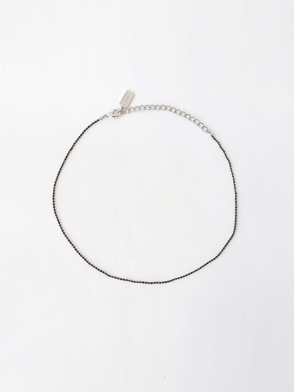 black ball chain necklace (choker)