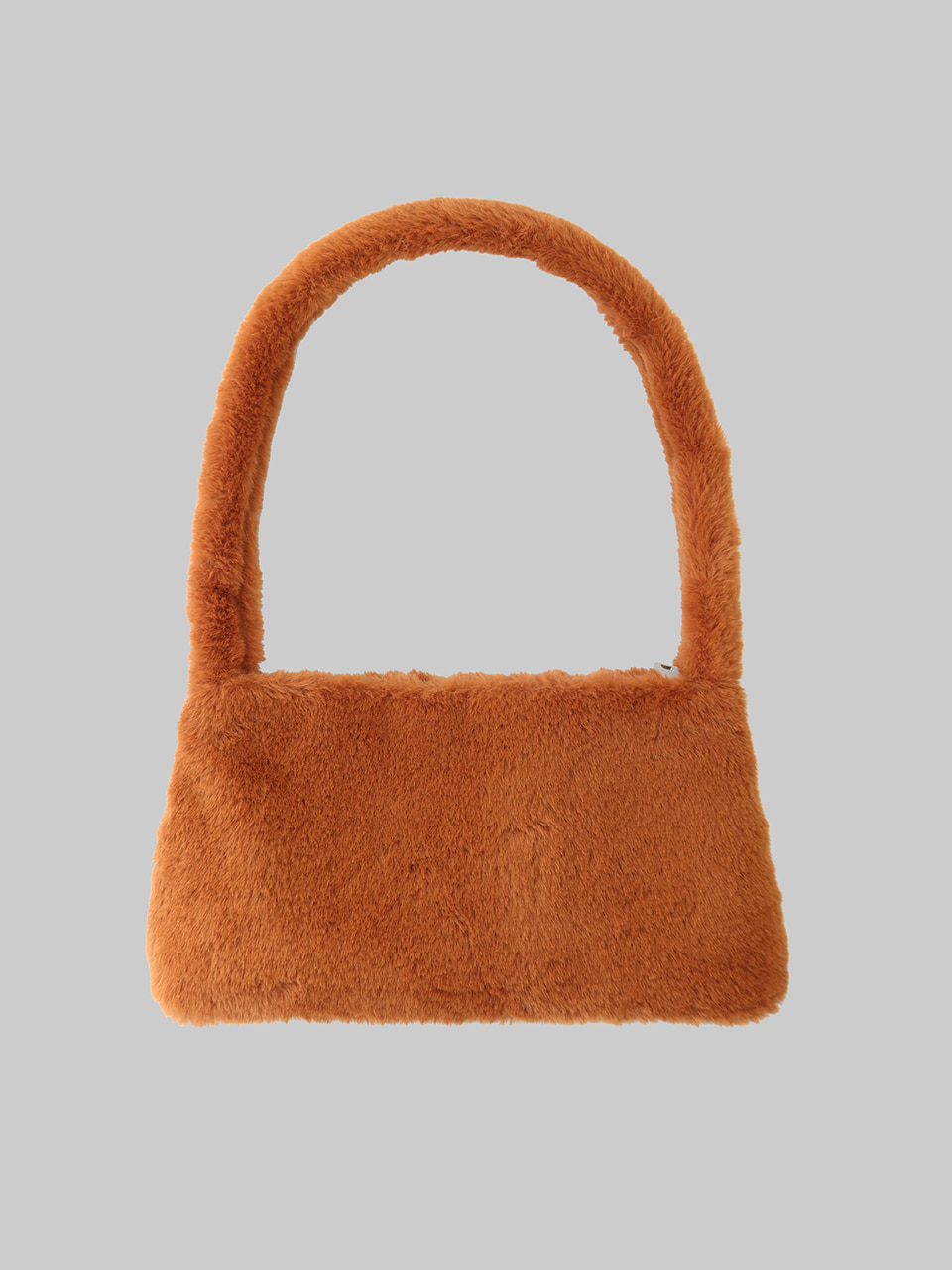 holiday fur bag - brown