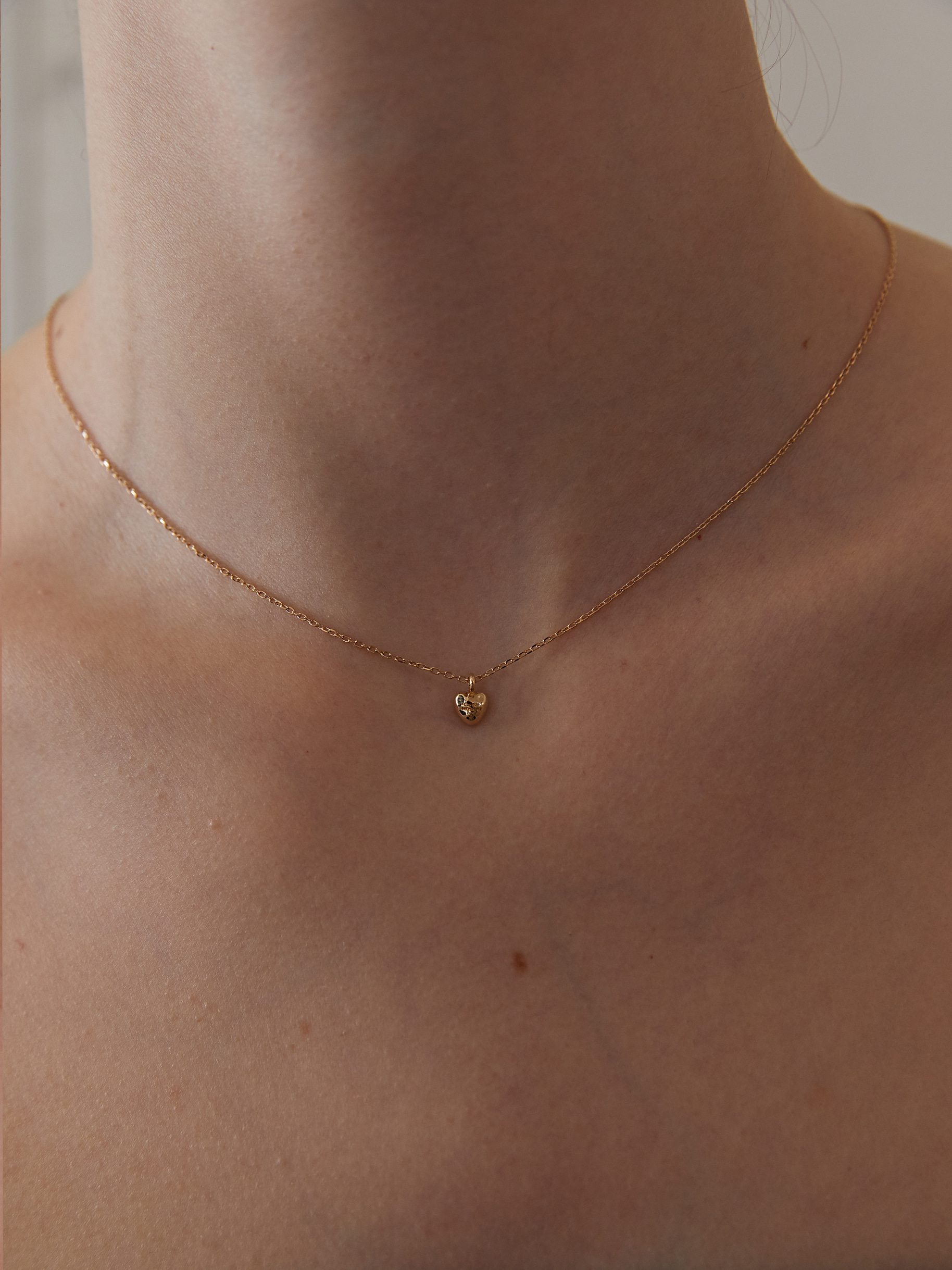 [Exclusive] 14k love necklace